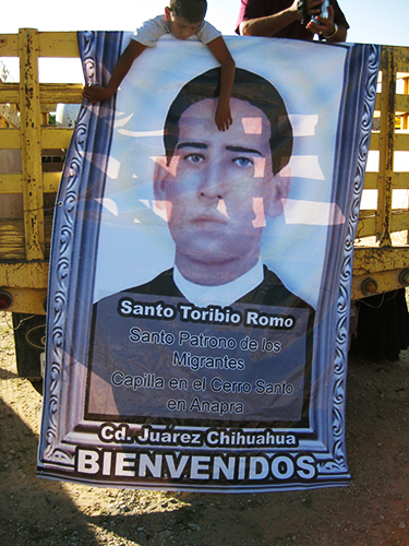 Santo Torribio - Saint Torribio Santo Torribio, Saint Torribio, patron of immigrants, Juarez, Mexico