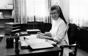Sister Marion when she was a school principal