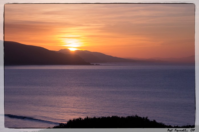 A December morning sun