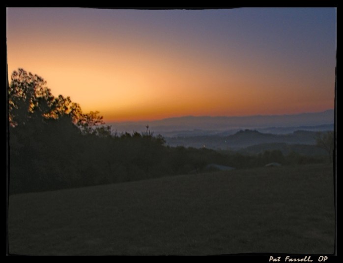 God is a thousand acres to me now