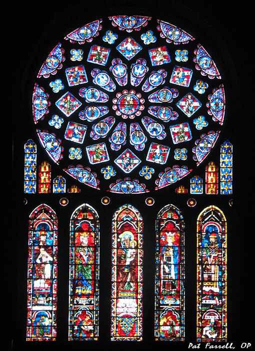 Rose window from the Cathedral of Our Lady of Chartres
