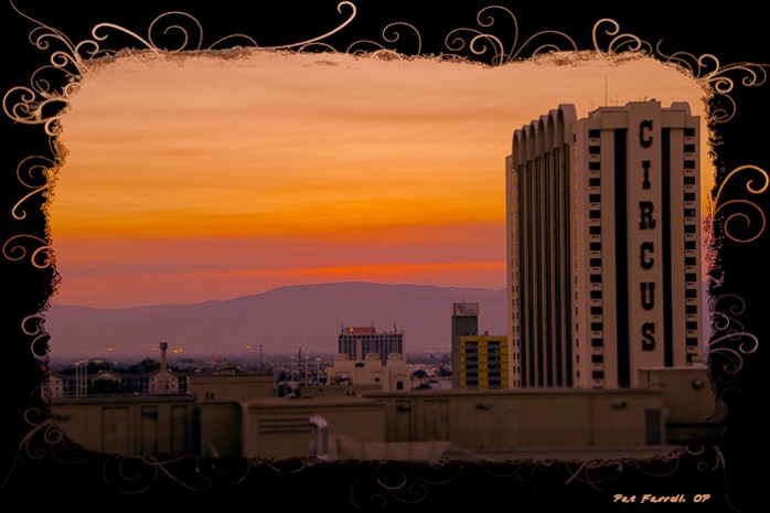 Sunrise in Reno