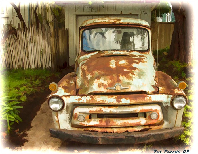 Hanging on - squeezing - doesn't make this truck drivable