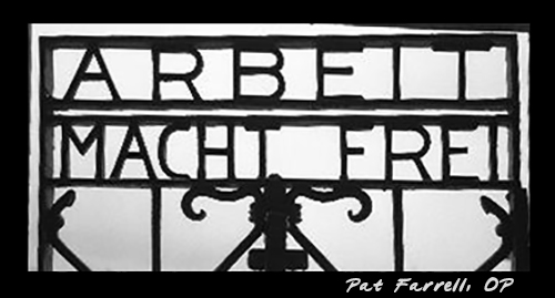 "Work Makes Free" gate at Dacchau